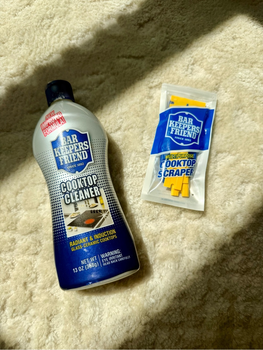 Bar Keepers Friend Cleaner - Includes Scraper